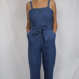 zip front jumpsuit